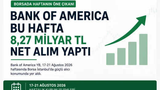 BOFA'nın 17-21 Ağustos haftasında en çok aldığı ve sattığı hisseler