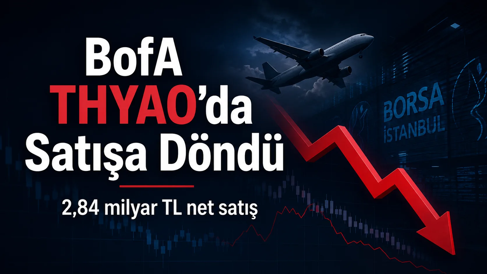 BofA THYAO’da 2,84 milyar TL sattı