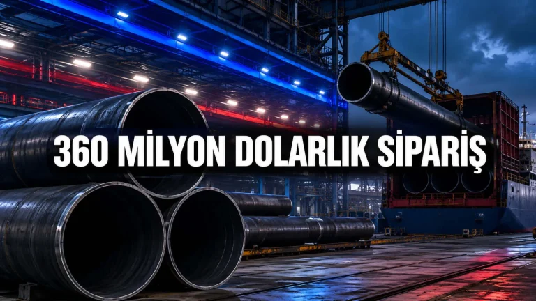 Borusan Boru siparişleri için çelik boru üretimi
