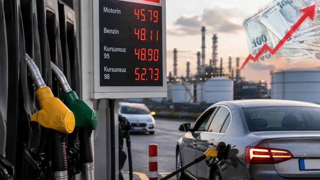 Brent petrol ve döviz kurundaki hareketlilik, 30 Ağustos itibarıyla akaryakıt fiyatlarına yeniden yansıdı.