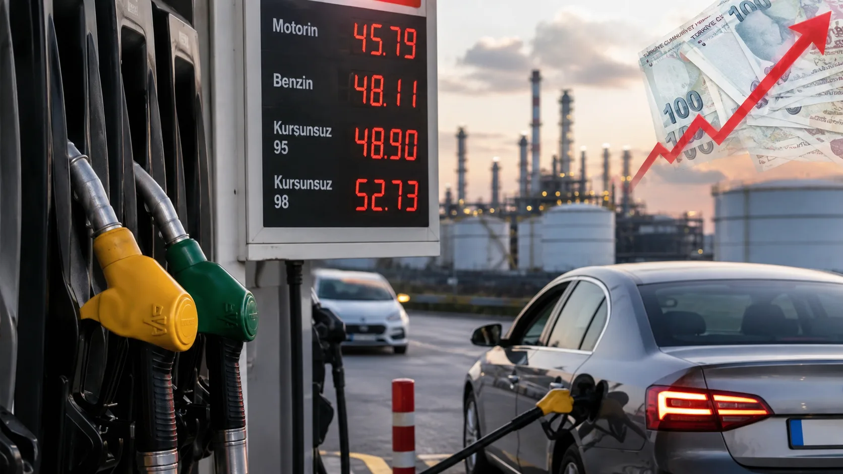 Brent petrol ve döviz kurundaki hareketlilik, 30 Ağustos itibarıyla akaryakıt fiyatlarına yeniden yansıdı.