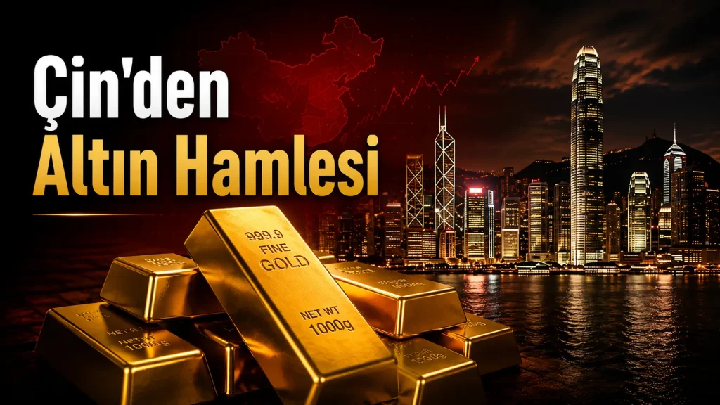 Çin altın piyasası Hong Kong altın ticareti ve depolama hamlesi