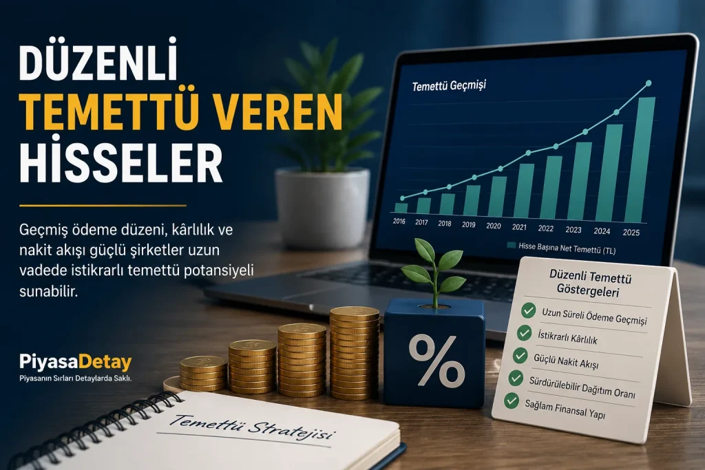 Temettü geçmişi değerlendirilirken tek bir yılın verimi yerine ödemelerin sürekliliği de dikkate alınır.