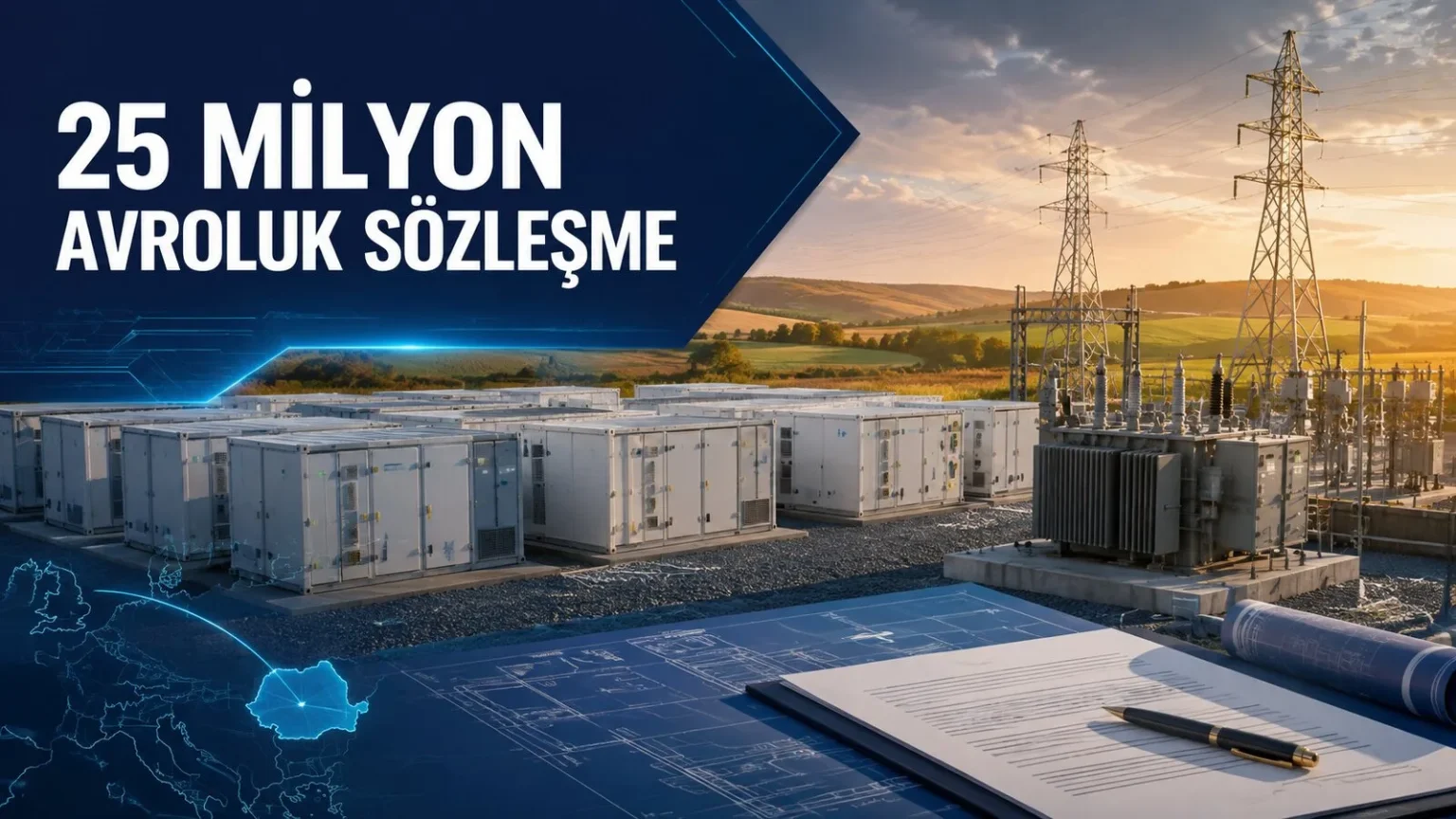 Masfen Enerji Romanya BESS sözleşmesi ve depolama tesisi