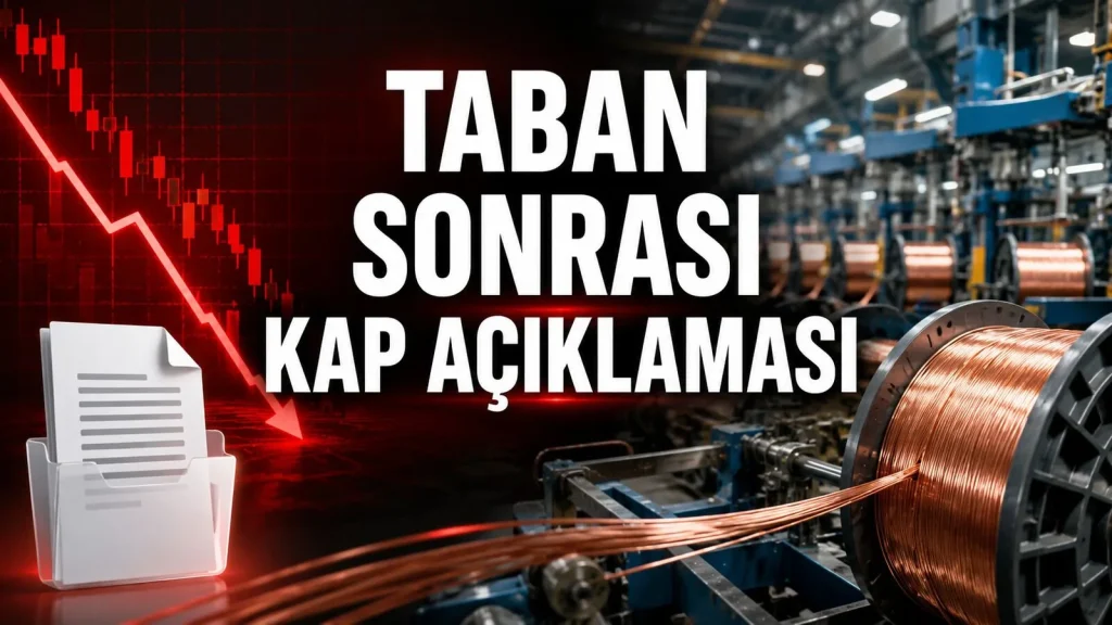 MEGMT KAP açıklaması ve taban fiyat hareketi