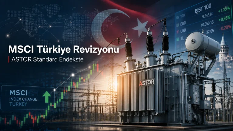 MSCI Türkiye Endeks Değişiklikleri: ASTOR Standard Endekse Girdi