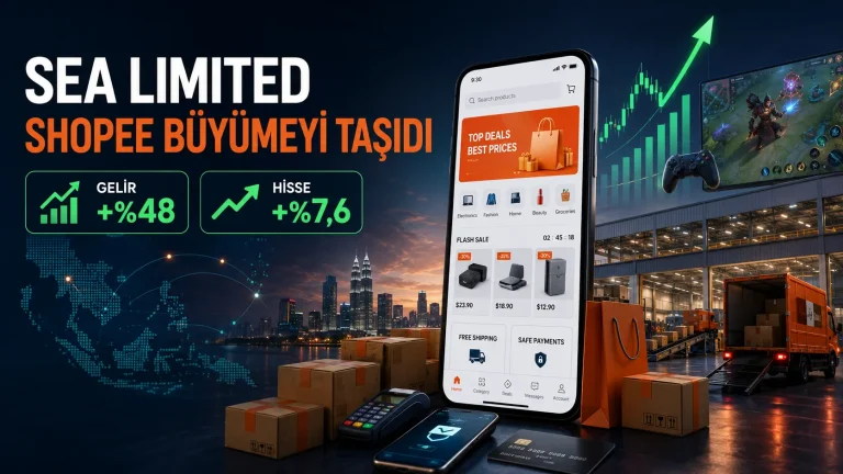 Sea Limited Bilançosu Beklentiyi Aştı: Shopee Hisseyi Yükseltti
