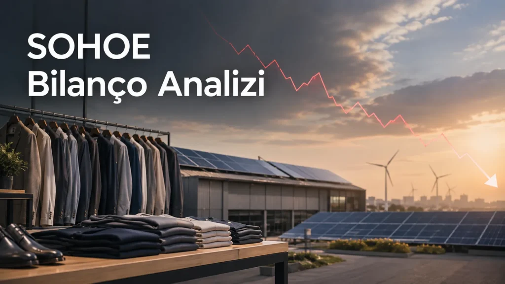 SOHOE bilanço analizi 2026 ilk yarı Soho Giyim ve Enerji finansal sonuçları