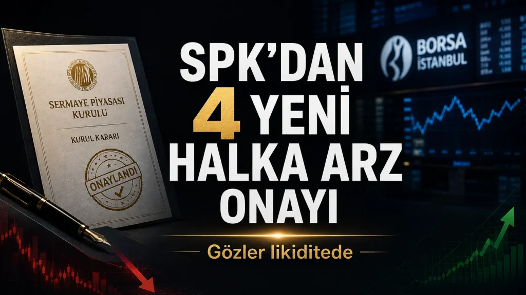 SPK’nın onayladığı dört yeni halka arz