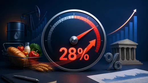 TCMB enflasyon tahmini yüzde 28'e yükseldi