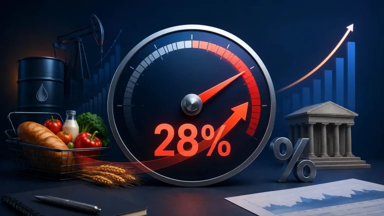 TCMB enflasyon tahmini yüzde 28'e yükseldi