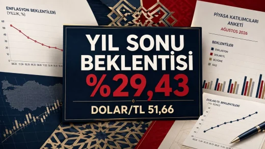 Yıl sonu enflasyon beklentisi yüzde 29,43