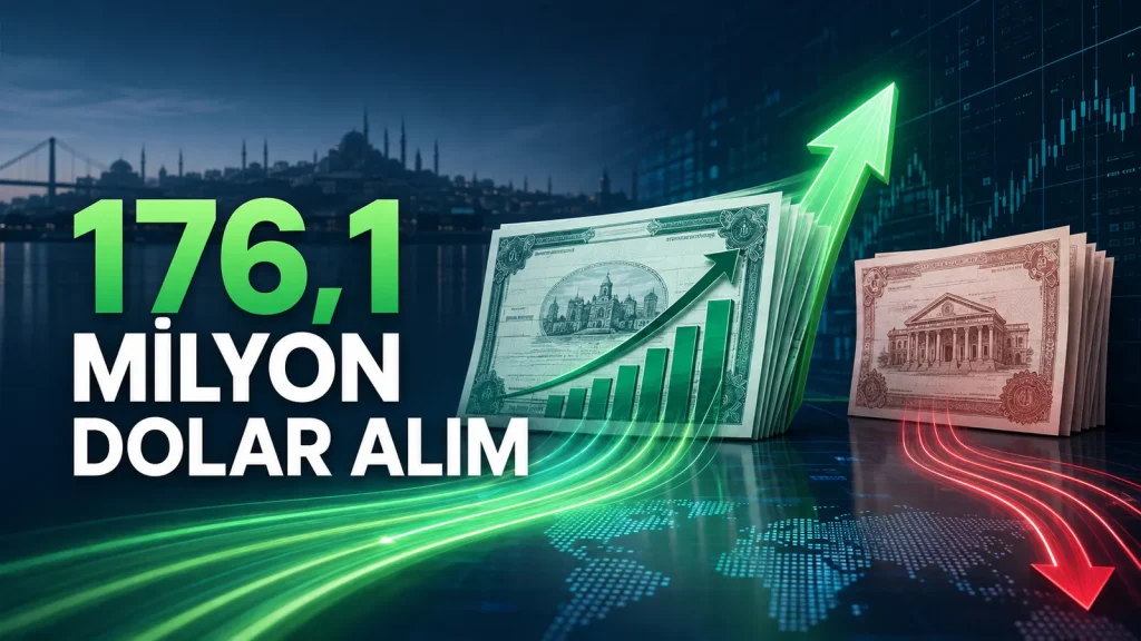 Yabancıların hisse alımını anlatan Borsa İstanbul görseli