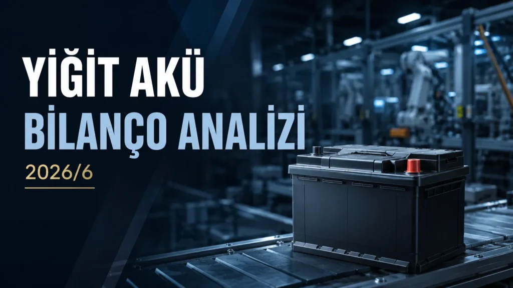 YIGIT bilanço analizi 2026 ikinci çeyrek Yiğit Akü finansal sonuçları