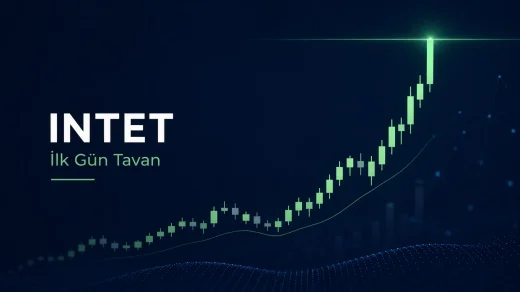 İntetra Teknoloji ilk işlem gününde tavana kitledi