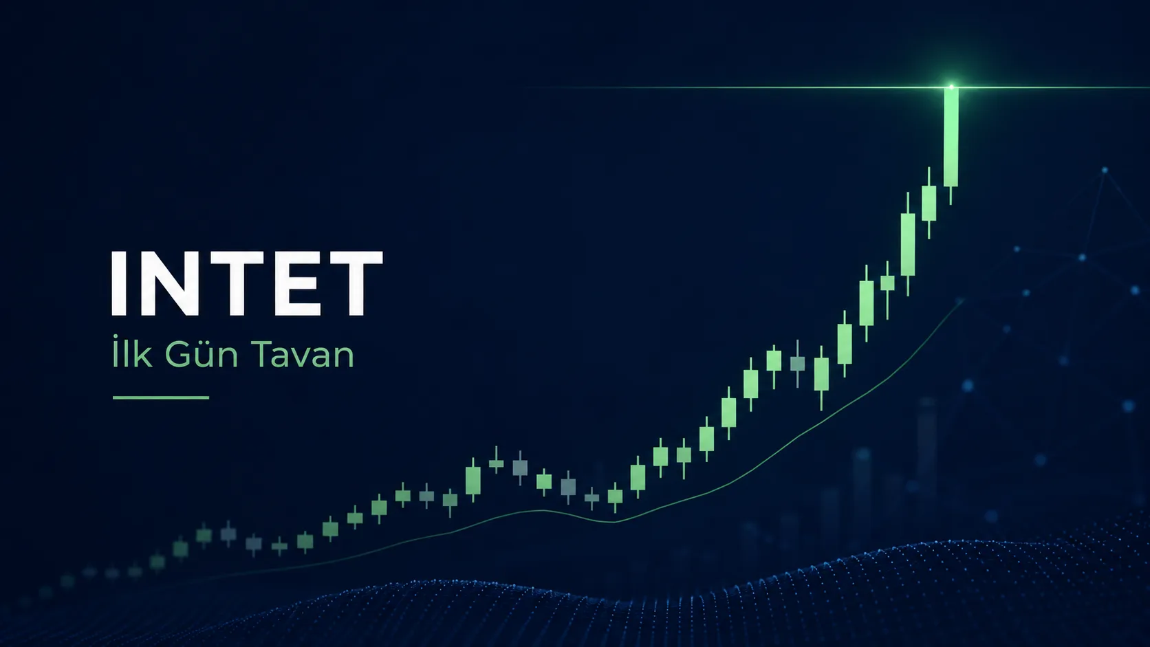 İntetra Teknoloji ilk işlem gününde tavana kitledi