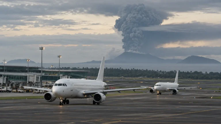 Anak Krakatau Erüpsiyonu Cakarta’da 209 Uçuşu Etkiledi