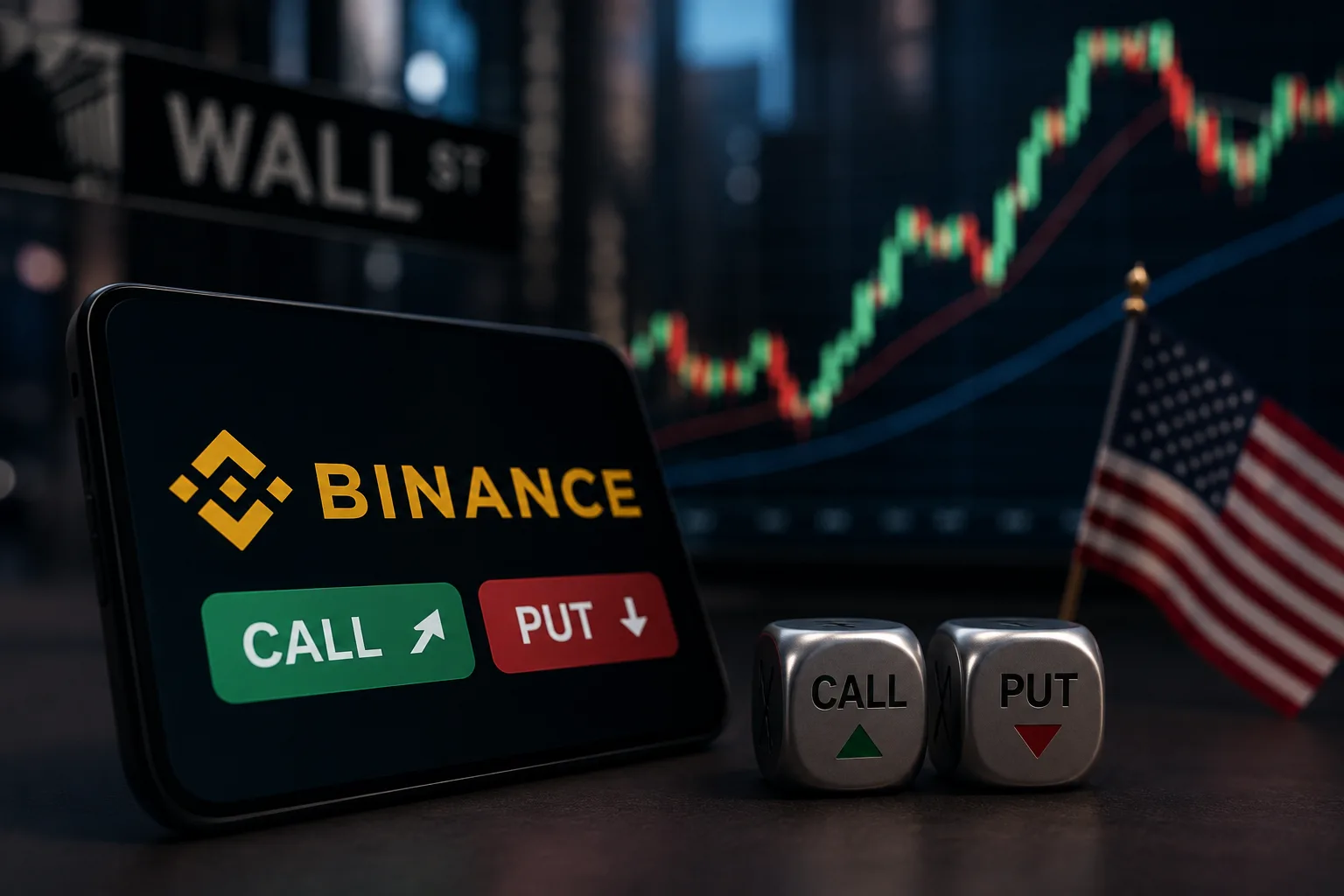 Binance, ABD hisse ve ETF opsiyonlarıyla ürün yelpazesini genişletti.