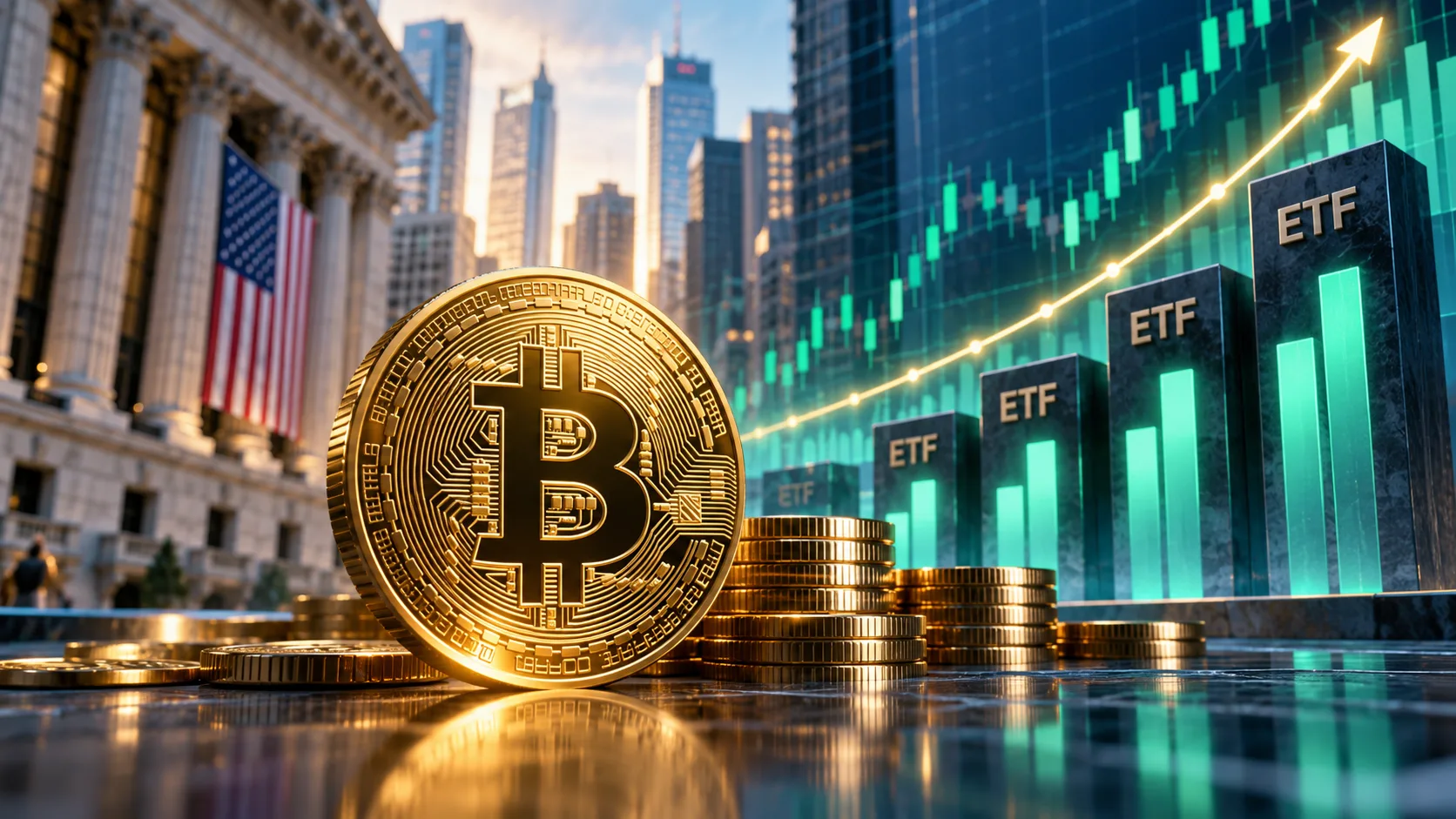 Bitcoin ETF’lerine 2,4 milyar dolar girerken BlackRock IBIT haftalık girişlerde öne çıktı.