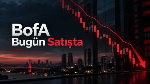 Bank of America’nın 10 Eylül 2026 tarihinde Borsa İstanbul’da net satış yaptığını anlatan sade finans görseli