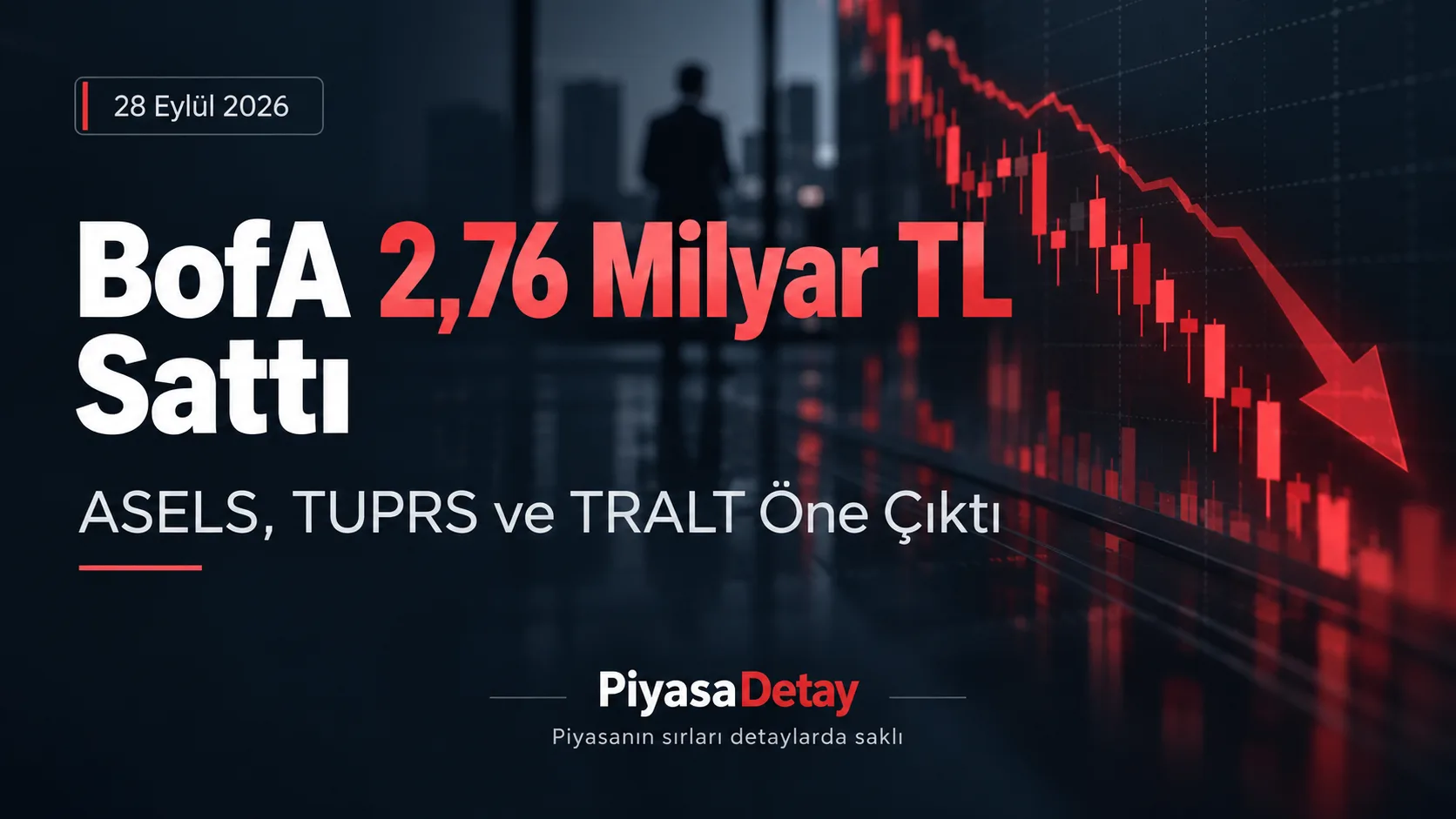 BofA 28 Eylül'de 2,76 milyar TL net satış yaptı, ASELS satışlarda ilk sırada yer aldı