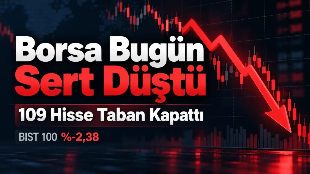 borsada düşüş sürüyor