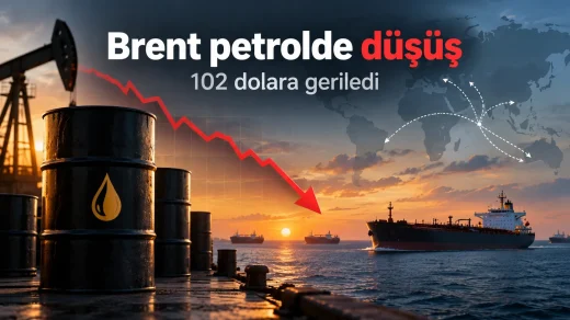 Brent petrol fiyatı Suudi Arabistan'ın alternatif ihracat planlarıyla 102 dolara geriledi.