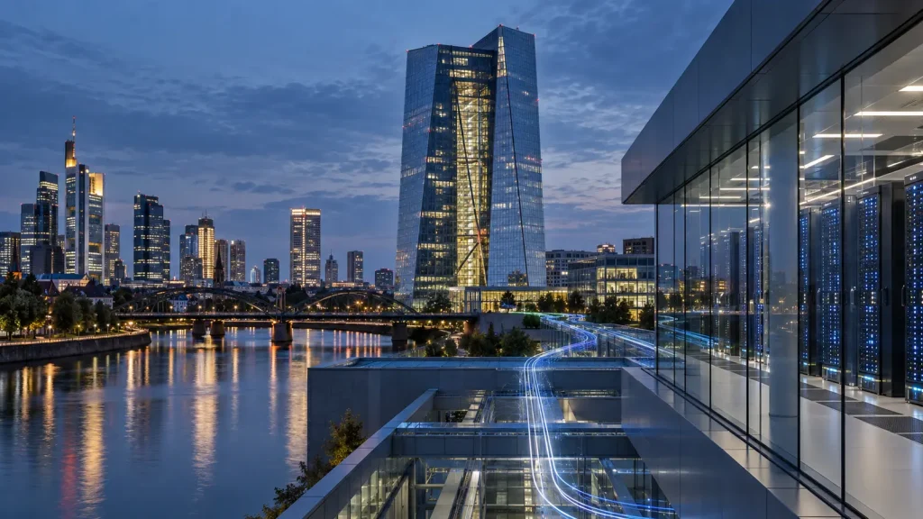 Frankfurt finans merkezi ve veri merkezi altyapısı