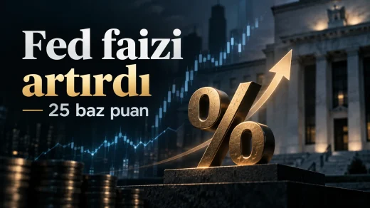 Fed faizi 25 baz puan artırdı