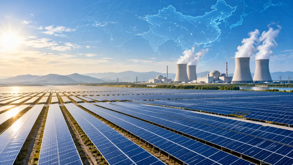 Güneş enerjisi nükleer üretimi geçerken Çin'de yeni güneş kapasitesi nükleer artışının yaklaşık 120 katına çıktı.