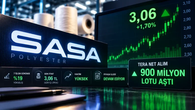 SASA neden yükseliyor? 3 lira aşıldı, TERA alımları 900 milyon lotu geçti