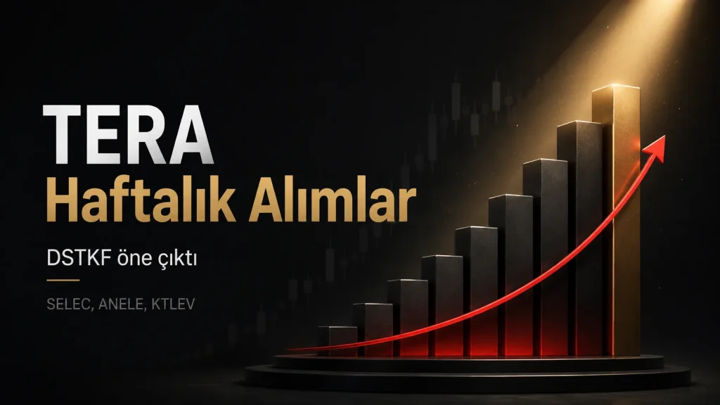 TERA 31 Ağustos–4 Eylül Haftalık Alımlar