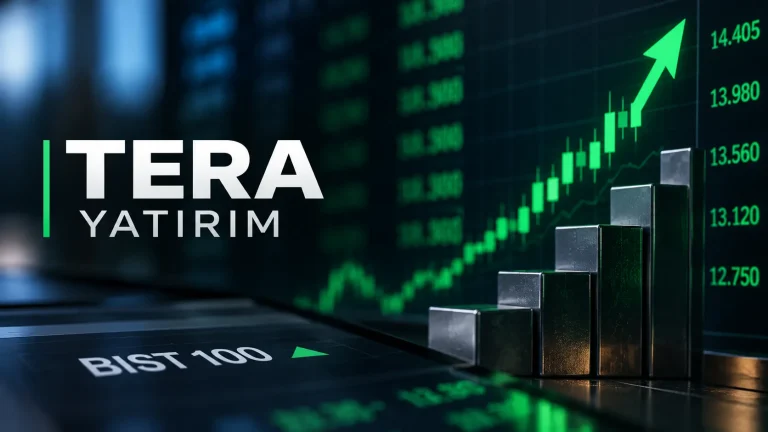 TERA’nın 8 Eylül 2026 tarihinde BIST 30 hisselerinde gerçekleştirdiği güçlü net alımları anlatan sade finans görseli