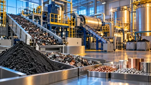 Batarya metalleri geri dönüşüm tesisi
