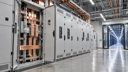 Elektrik dağıtım panoları ve bakır bara bağlantıları