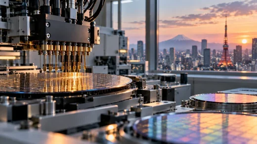 Advantest çip test cihazı ve Tokyo