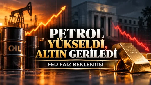 Petrol yükselirken altın geriledi