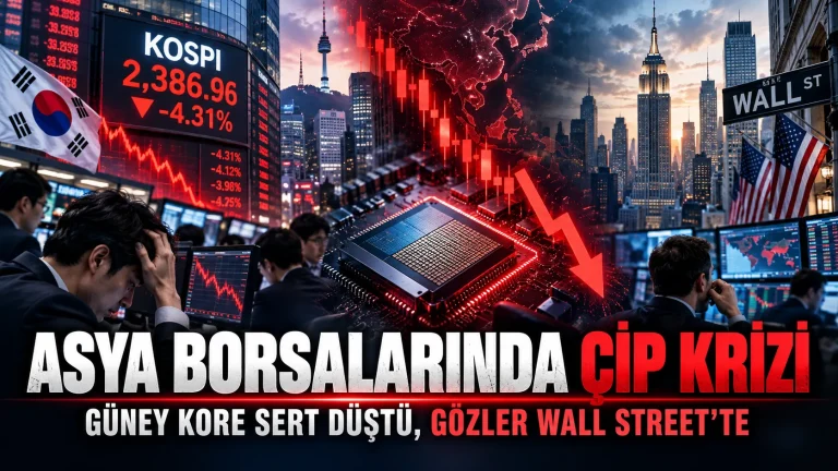 Asya borsalarında çip krizi Güney Kore'yi vurdu