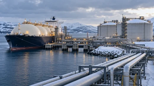 Avrupa LNG terminali ve doğal gaz depoları