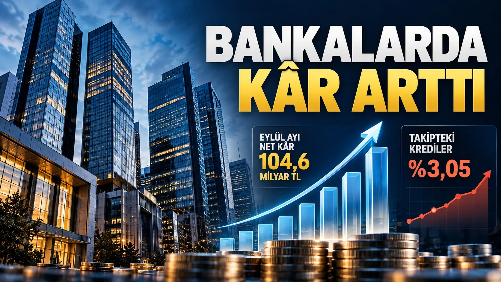 Bankaların eylül kârı ve takipteki krediler