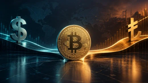 Bitcoin dolar ve TL hesabı