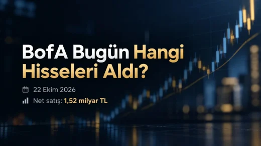BofA 22 Ekim günü net satıcı oldu