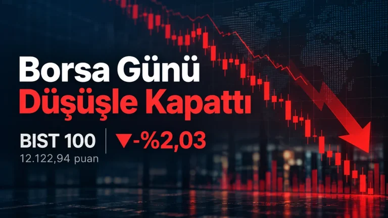 Borsa İstanbul’da BIST 100, 7 Ekim 2026 seansını yüzde 2,03 kayıpla 12.122,94 puandan tamamladı.