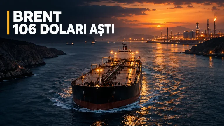 Boğazdan geçen ham petrol tankeri