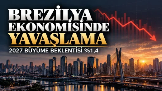 Brezilya 2027 büyüme tahmini yüzde 1,4