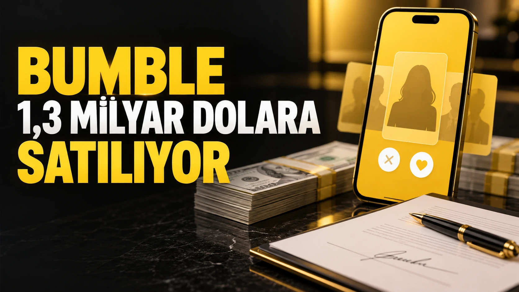 Bumble satın alma anlaşması ve telefon