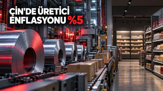 Çin üretici enflasyonu yüzde 5