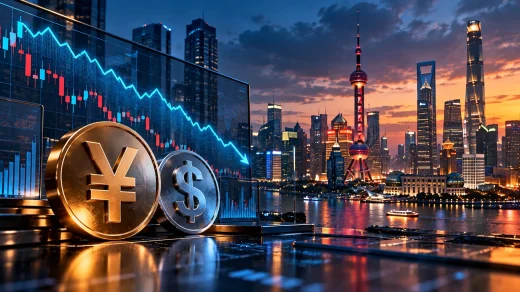 Çin yuanı ve doların kur hareketi