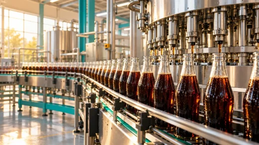 İçecek şişeleme hattı ve dolum ekipmanı