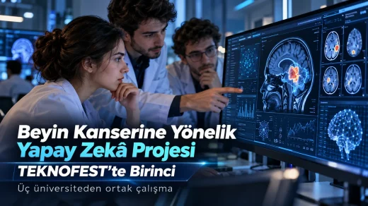 Cortera beyin kanseri projesi TEKNOFEST birincisi